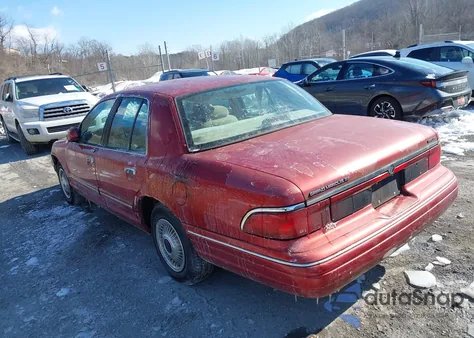 1997 Mercury Grand Marquis Gs from USA, damaged, VIN 2MELM74W2VX741668